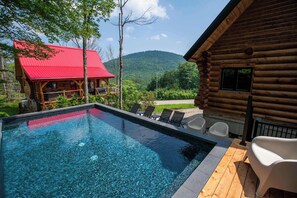 Pool - Private Heated Pool | Spa | Party | The Animal (Saint-Philémon)
