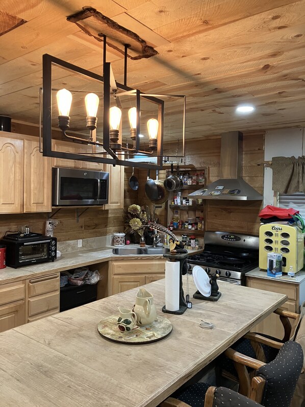 Microwave, oven, stovetop