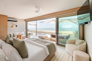4 chambres, coffre-fort, bureau, accès au Wi-Fi (inclus)