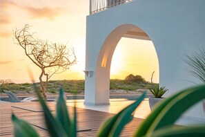Una piscina climatizada