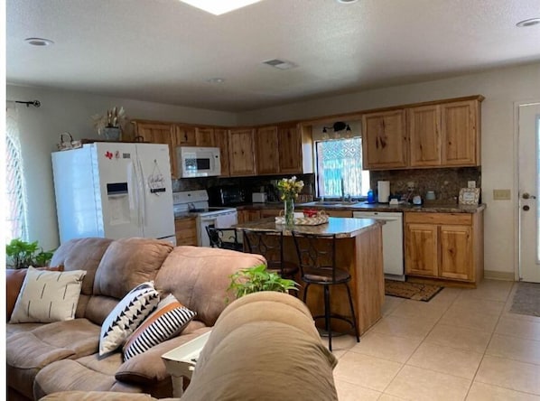 TV connectée, cheminée