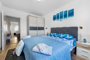 2 Schlafzimmer, Bügeleisen/Bügelbrett, Reisekinderbett, kostenloses WLAN