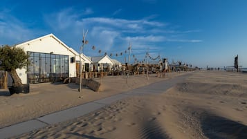 On the beach
