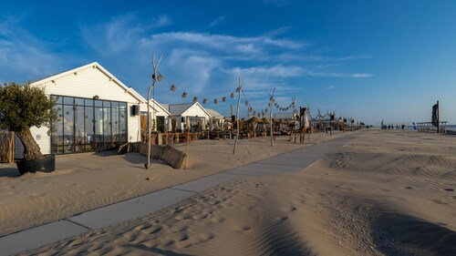 Knus Verblijf "strandhuis aan Zee" Voor Gezinnen @ Noordwijk Beach