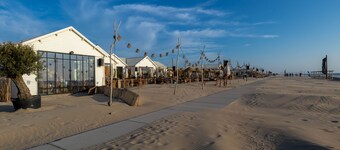 Knus Verblijf "strandhuis aan Zee" Voor Gezinnen @ Noordwijk Beach