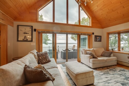 Pelican Lake House w/ Boat Dock and Sauna!