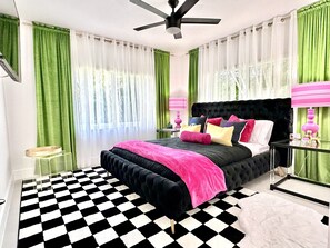 4 bedrooms, iron/ironing board, travel cot, free WiFi