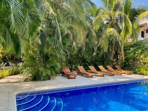 Villa, 2 chambres, accessible aux personnes à mobilité réduite, terrasse | Piscine | Piscine extérieure