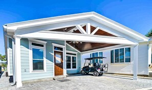 Exterior - 250 Barracuda Dr. - 3 Bedrooms & 2 Baths *FREE WIFI** Includes Golf Cart! (Panama City Beach)