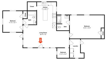 House (2 Bedrooms) | Property amenity