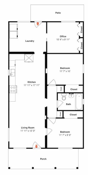 House (2 Bedrooms) | Property amenity
