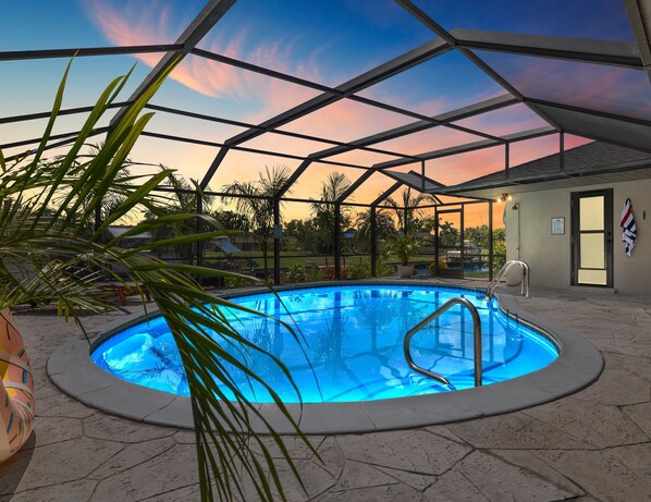 Außenpool, beheizter Pool