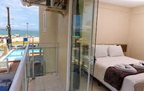 Departamento Deluxe | 1 habitación, tabla de planchar con plancha, wifi gratis y ropa de cama 