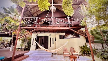 Fassade der Unterkunft