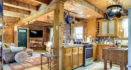 Private Yard & Deck: Adirondack Cabin Retreat!