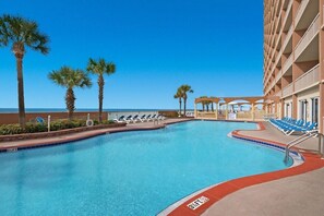 A heated pool - Unit 904. Newly renovated. New furniture, floors, paint and new TV's. (Panama City Beach)