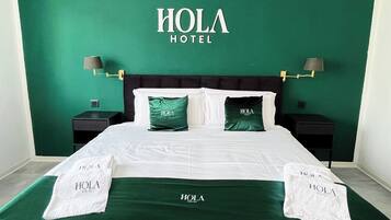 Roupas de cama antialérgicas, escrivaninha