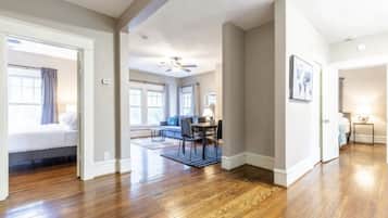 2 chambres, bureau, fer et planche à repasser, Wi-Fi gratuit