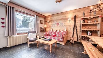 TV, DVD player, table tennis