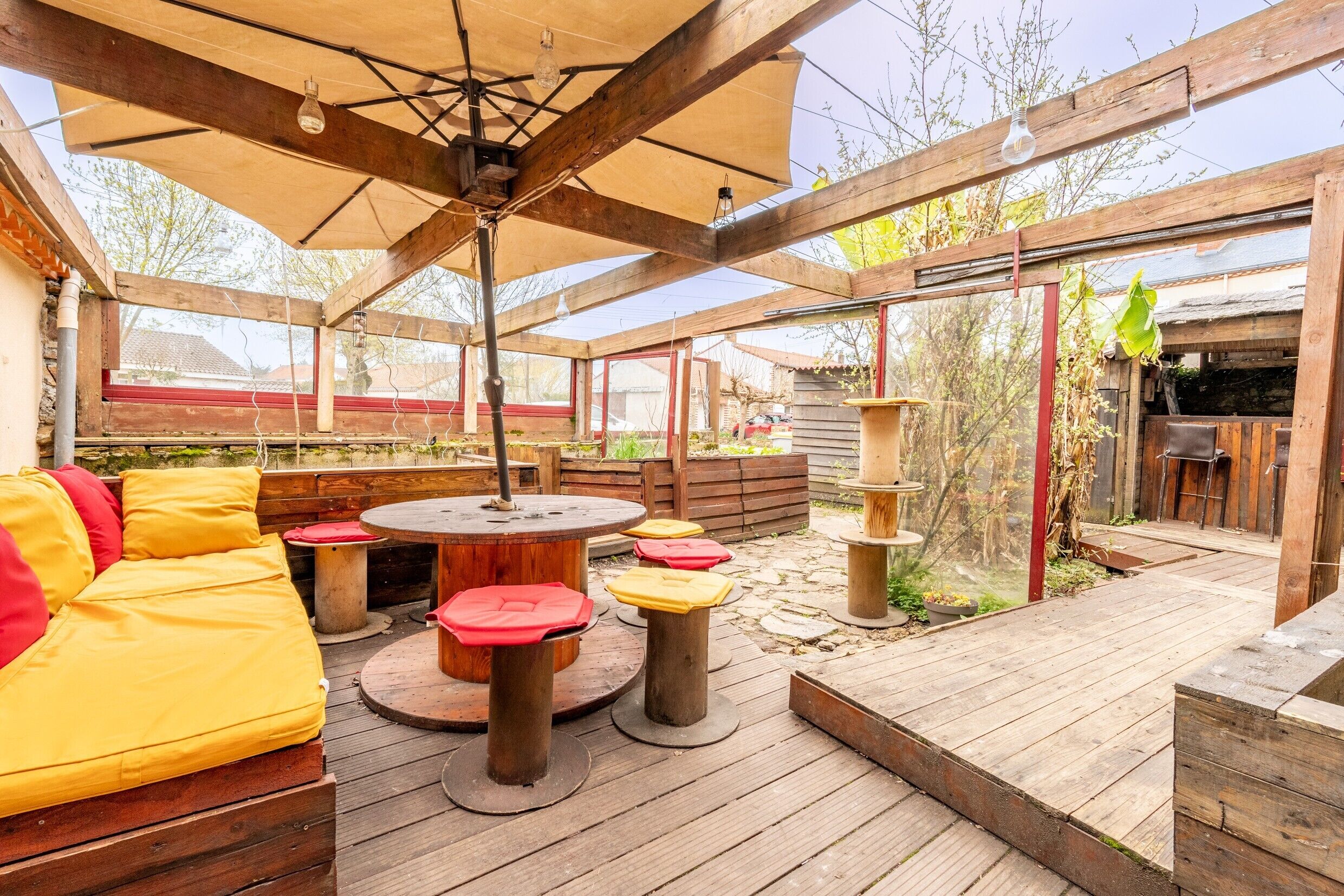 Udendørs spisemuligheder