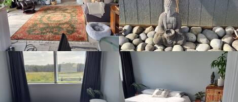 1 makuuhuone, vuodevaatteet