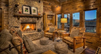 Happy Trails - Pet Friendly | Outdoor Fireplace | Hot Tub