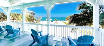 NEW LISTING! OCEAN PARADISE: BEACHFRONT, SLEEPS 12, 2 CARTS, POOL, GAMES, & FUN