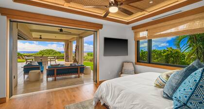 Malu Makani by Alekona Kauai: 2 BR Luxury Oceanview Kukuiula Condo w private pool, AC, large lanai