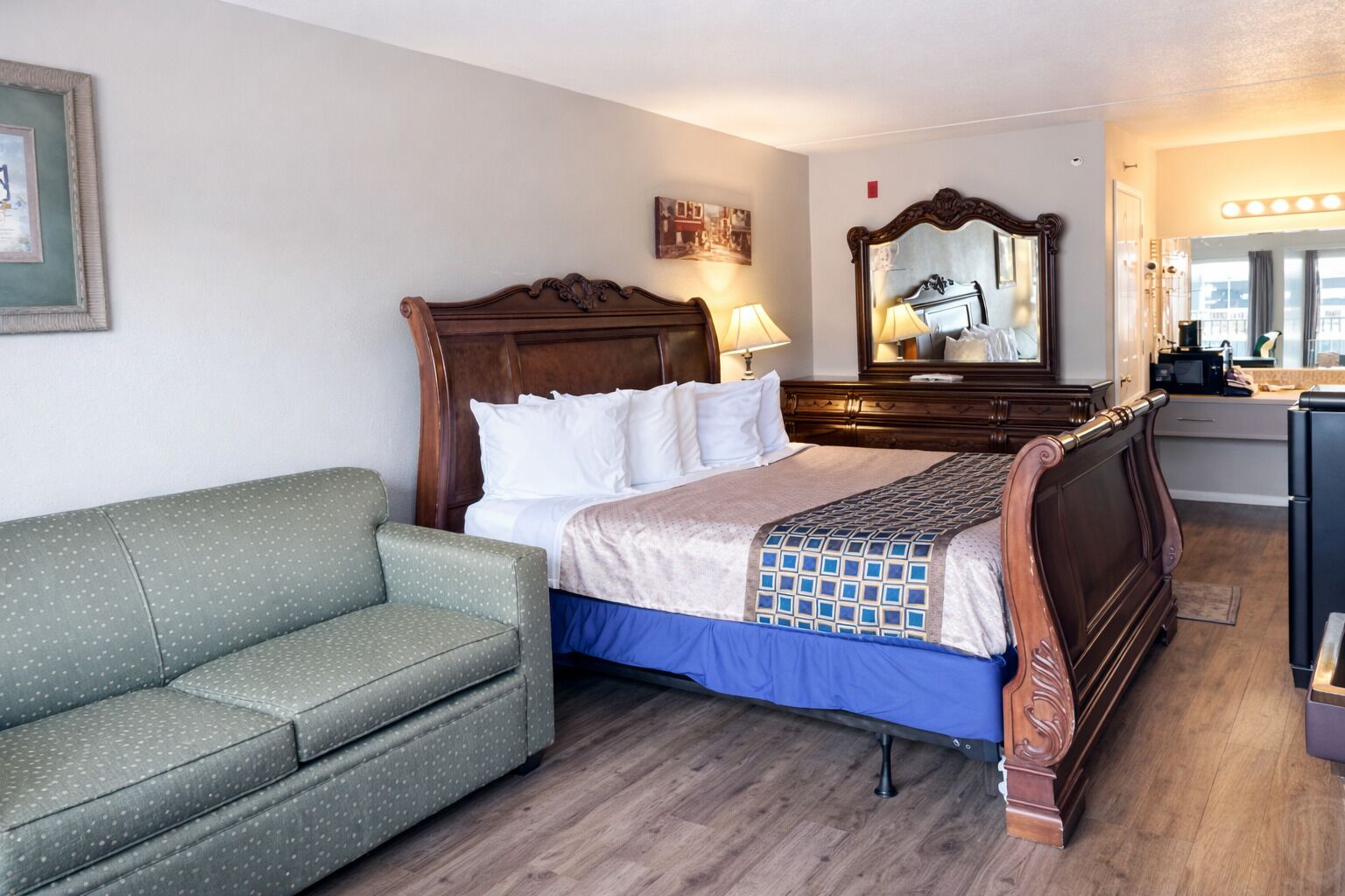 Standardzimmer, 1 King-Bett, Blick auf die Anlage