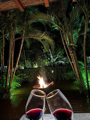 Overnattingsstedets uteområder