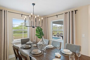 Dining - New Modern Escape by the Beach with Heated Pool (Rotonda West)