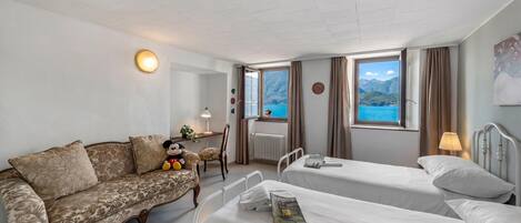 2 makuuhuonetta, silitysrauta/-lauta, ilmainen Wi-Fi, vuodevaatteet