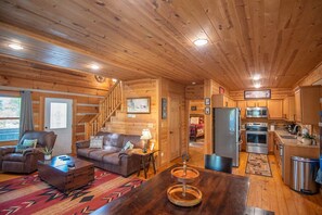 Interior - Adventure River Cabin | Two Acres of Private Land | Games & Entertainment Galore (Jefferson)