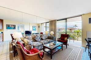 Fernseher, DVD-Player, Bücher