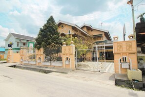 Voorkant van accommodatie