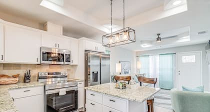 Remodeled house near the beach with firepit, large backyard - dog-friendly