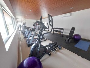Fitness facility - 'Emerald' 2 Bed Room Apartment at Elixia Resort Apartments, Malabe (Malabe)