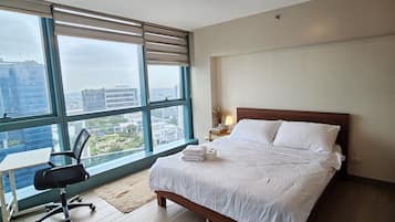 Comfort Condo | Desk, laptop workspace, iron/ironing board, free WiFi