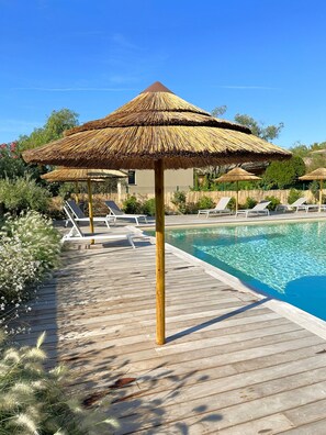 Una piscina climatizada
