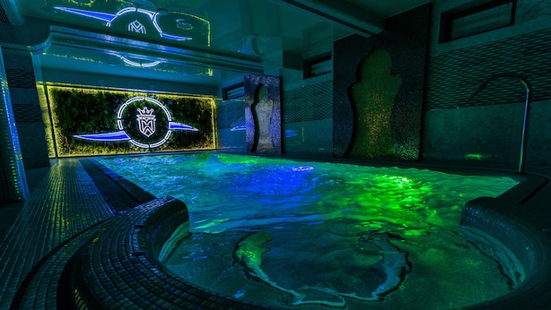 Indoor pool - Hotel MARJON (Samarkand)
