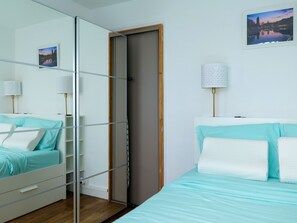 1 sovrum, strykjärn/strykbräda, resesäng och gratis wi-fi