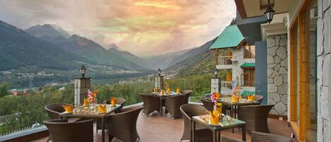 Udendørs spisemuligheder