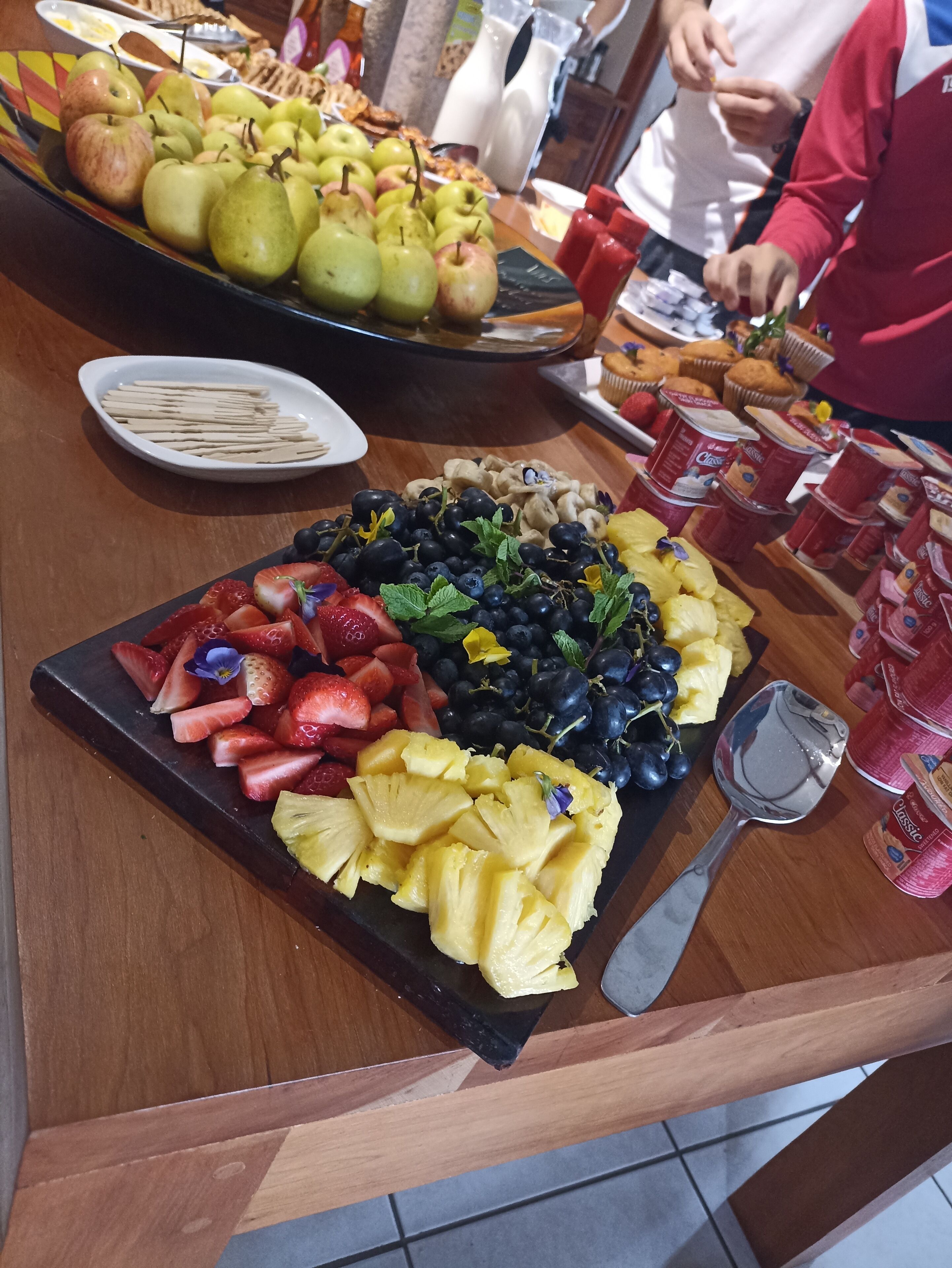 Petit déjeuner buffet