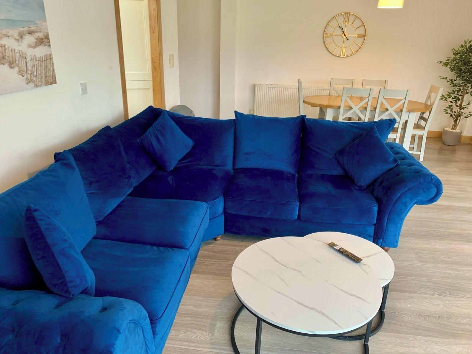 30-inch Smart TV with cable channels