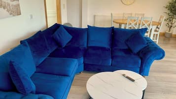 30-inch Smart TV with cable channels