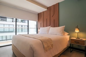 1 室のベッドルーム、アイロン / アイロン台、WiFi、ベッドシーツ