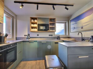 Fridge, dishwasher - Stunning renovated chalet, luxury amenities, sauna (Plagne Soleil)