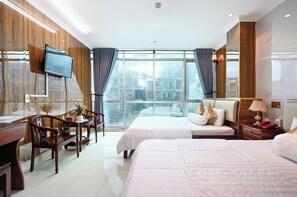 Literie hypoallergénique, articles gratuits dans le mini-bar