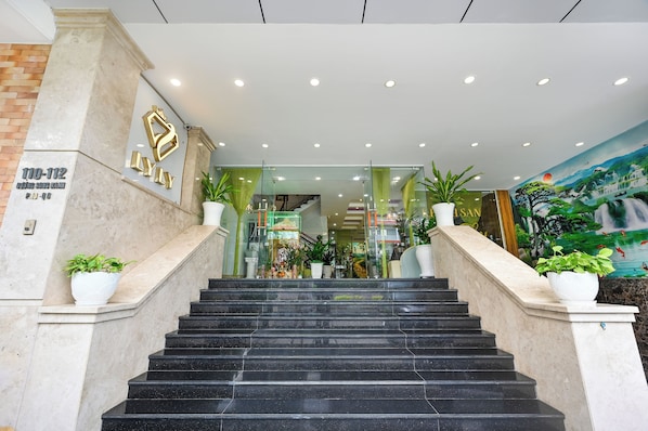 Entrée de l’hébergement