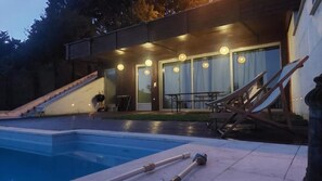 Fachada de la propiedad